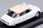 White 1:43 Scale Diecast 1968 Citroen ID 19 Taxi Model