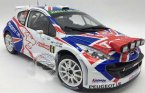 1:18 Scale SUNSTAR WRC Diecast Peugeot 207 S2000 Model