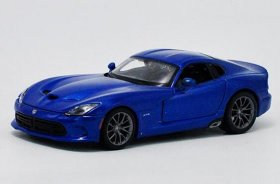 Blue 1:24 Scale Maisto Diecast Dodge Viper SRT Model