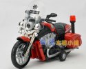 Pull-Back Function Kids Red /Blue /White Die-cast Motorcycle Toy