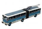 Large Scale Tinplate Vintage BeiJing Articulated Trolley Bus