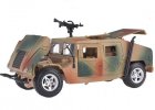 Army Green / Khaki 1:24 Scale Diecast Military Hummer Model