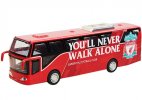 Red Liverpool F.C. Painting Kids Diecast Coach Bus Toy