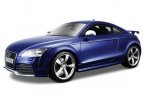 Blue / Red / Silver 1:18 Scale Bburago Diecast Audi TT RS Model