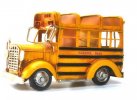 Yellow Medium Scale Handmade U.S. School Bus Model