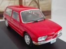 1:43 Scale Red IXO Diecast Volkswagen Brasilia Model