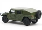 1:64 Scale Army Green Diecast Dongfeng Mengshi Model