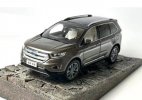 Wine Red / Brown 1:18 Scale Diecast Ford Edge SUV Model