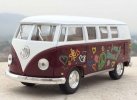 Kids 1:36 Scale VW School Bus Model