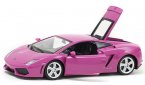 Purple / Green 1:24 Diecast Lamborghini Gallardo LP560-4 Model