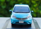 1:43 Scale J-Collection Blue Diecast 2013 Nissan Note Model