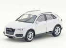 Red / Orange/ White Kids 1:36 Scale Welly Diecast Audi Q3 Toy