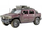 Wine Red 1:18 Scale Maisto Diecast Hummer H2 SUT Concept Model