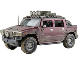 Wine Red 1:18 Scale Maisto Diecast Hummer H2 SUT Concept Model