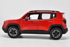 Red 1:24 Scale Maisto Diecast Jeep Renegade Model