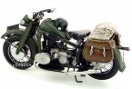 Tinplate Army Green 1:6 Vintage 1923 BMW R32 Motorcycle Model