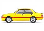 Yellow /White /Silver Diecast 1993 Mitsubishi Lancer EX2000 Toy