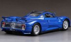 Blue / Black / White 1:24 MotorMax Diecast Pagani Zonda C12