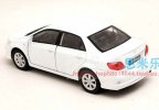 White 1:36 Scale Welly Kids Diecast Toyota Corolla Toy