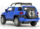 Blue / Yellow / Black 1:32 Scale Diecast Toyota FJ Cruiser Toy