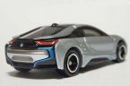 Kids 1:61 Scale Tomica Silver Diecast BMW I8 Toy