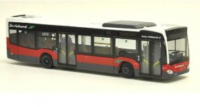 Red-Black 1:87 Scale Rietze Mercedes-Benz Citaro Bus Model