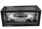 White 1:18 Scale Norev Diecast Peugeot RCZ Model