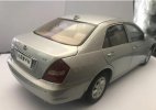 Silver 1:18 Scale Diecast 2008 BYD F6 Car Model