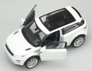 Kid 1:36 White /Light Green / Red Diecast Range Rover Evoque Toy