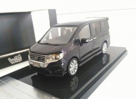 Black 1:43 Scale Diecast Honda Stepwgn Spada Model