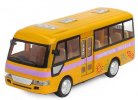 Kids 1:40 Scale Yellow Diecast School Bus Toy