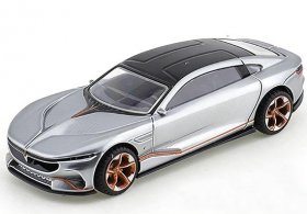 Silver Bburago 1:64 Scale Diecast Voyah i-Land Concept Car Model