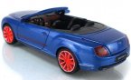 Blue / White / Black /Gray 1:32 Diecast Bentley Continental ISR