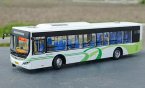 NO.117 White 1:43 Scale Diecast Yutong E12 City Bus Model