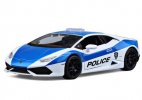 Maisto White-Blue Diecast Lamborghini Huracan LP610-4 Model