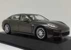 Deep Brown 1:43 Scale Diecast 2014 Porsche Panamera S Model
