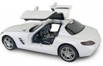 Kids 1:14 Scale Red / White R/C Mercedes-Benz SLS AMG Toy