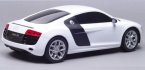 Full Function Kids Red / White 1:24 Scale Welly R/C Audi R8 V10