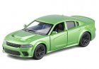 White /Blue /Green Kid 1:36 Scale Diecast Dodge Charger SRT Toy