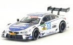 Blue 1:43 Scale NO.36 Samsung Painting Diecast BMW M4 DTM Toy