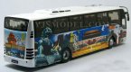 1:42 Scale China Tourism BeiJing Diecast Volvo 9300 Bus Model