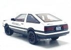 1:20 Scale Black-White Kids Diecast Toyota AE86 Car Toy