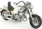 White Handmade Medium Scale Tinplate BMW R1200C Model