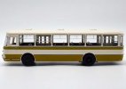 Blue / Yellow 1:43 Scale Diecast 1978 LAZ-677M City Bus Model