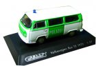 Green-White 1:87 Scale Welly 1972 VW T2 Bus Toy