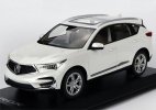 White / Gray / Blue 1:18 Scale Resin 2019 Acura RDX SUV Model