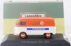 1:43 Scale Orange-White VW Transporter T1a 1951 Bus Model