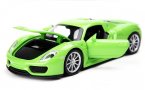 1:32 White /Golden /Green /Red Diecast Porsche 918 Spyder Toy