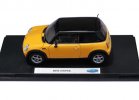 Red / Yellow / Silver 1:18 Scale Welly Diecast Mini Cooper Model