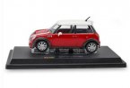 Yellow / Red 1:24 Scale Bburago Diecast Mini Cooper S Car Model